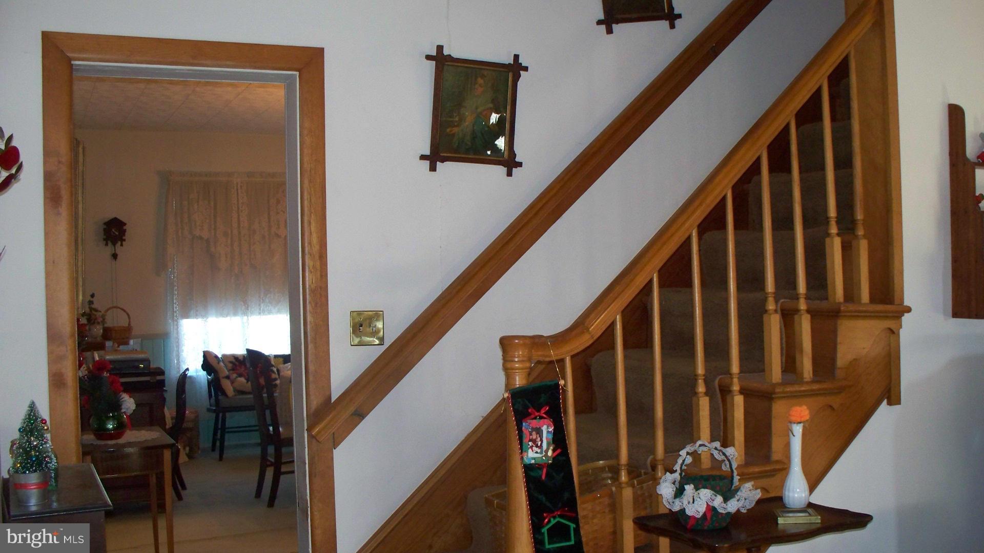 1506 Harkins Road Pylesville, MD 21132 - Photo 7 of 20 Living Room Stairway and Entrance to Dining Room