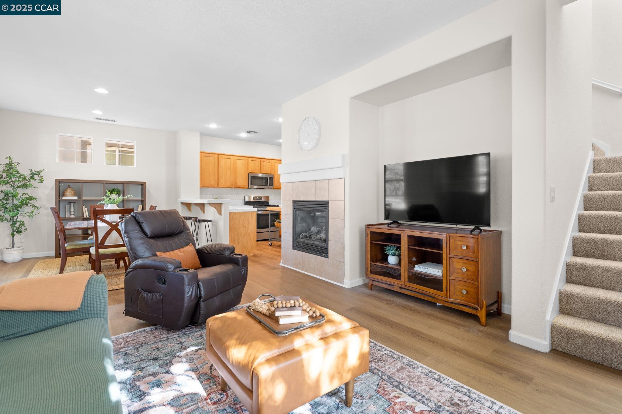 2805 Euclid Avenue Concord, CA 94519 - Photo 11 of 46 a living room with furniture and a flat screen tv