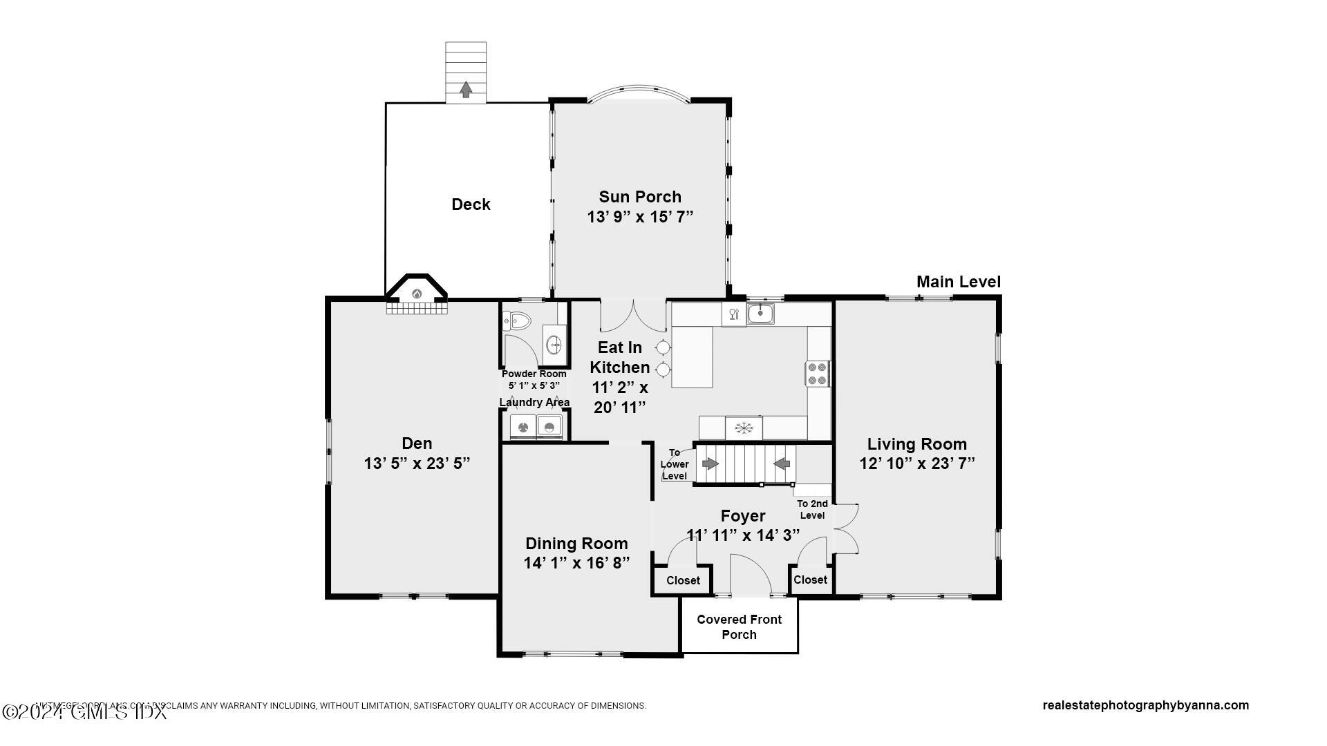 70 Glen Ridge Road Greenwich, CT 06831 - Photo 36 of 38 Main Level Floor Plan-70 Glen Ridge Rd