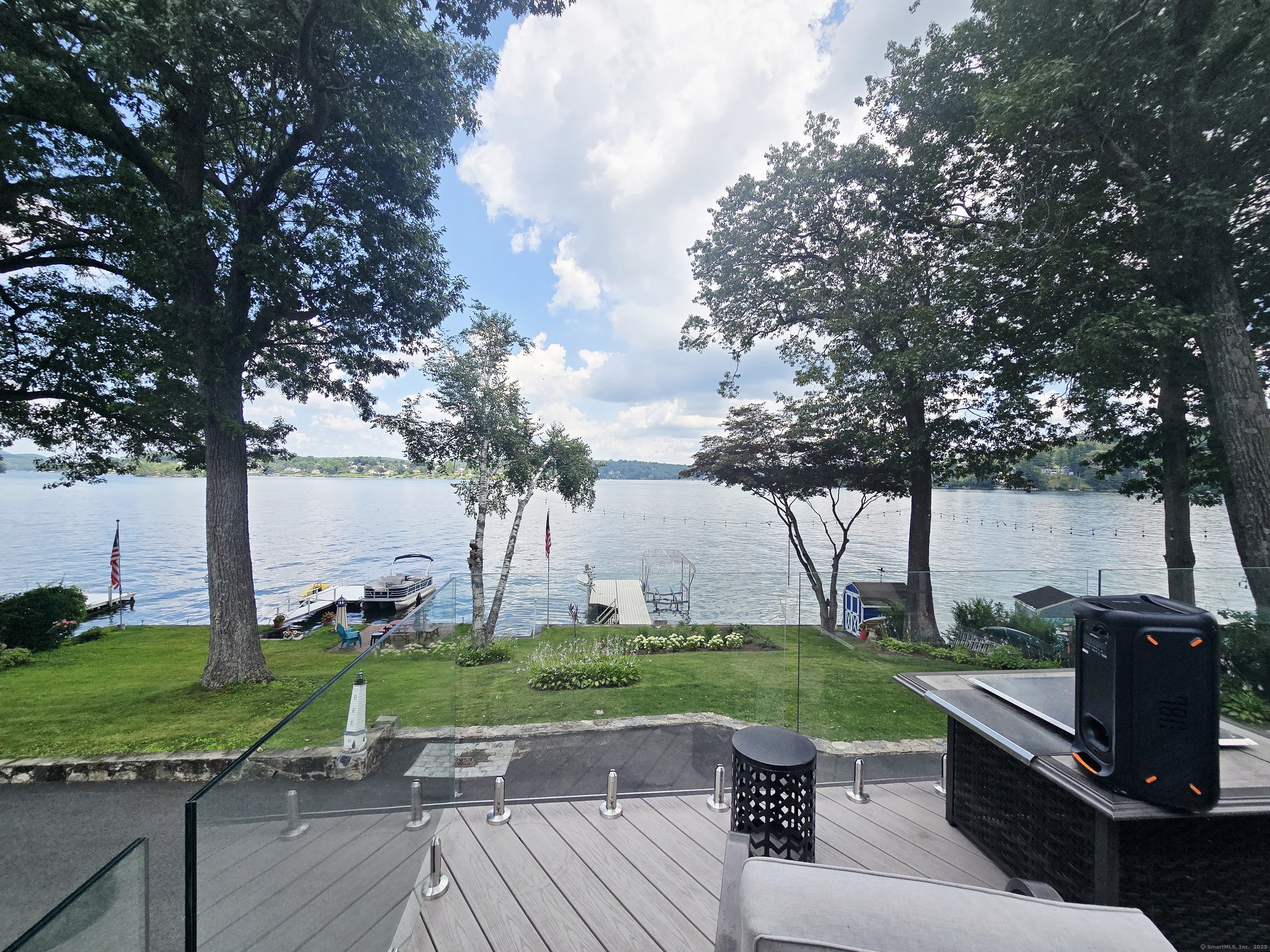 16 Farrell Road Newtown, CT 06470 - Photo 22 of 38 a view of backyard with seating area and green space
