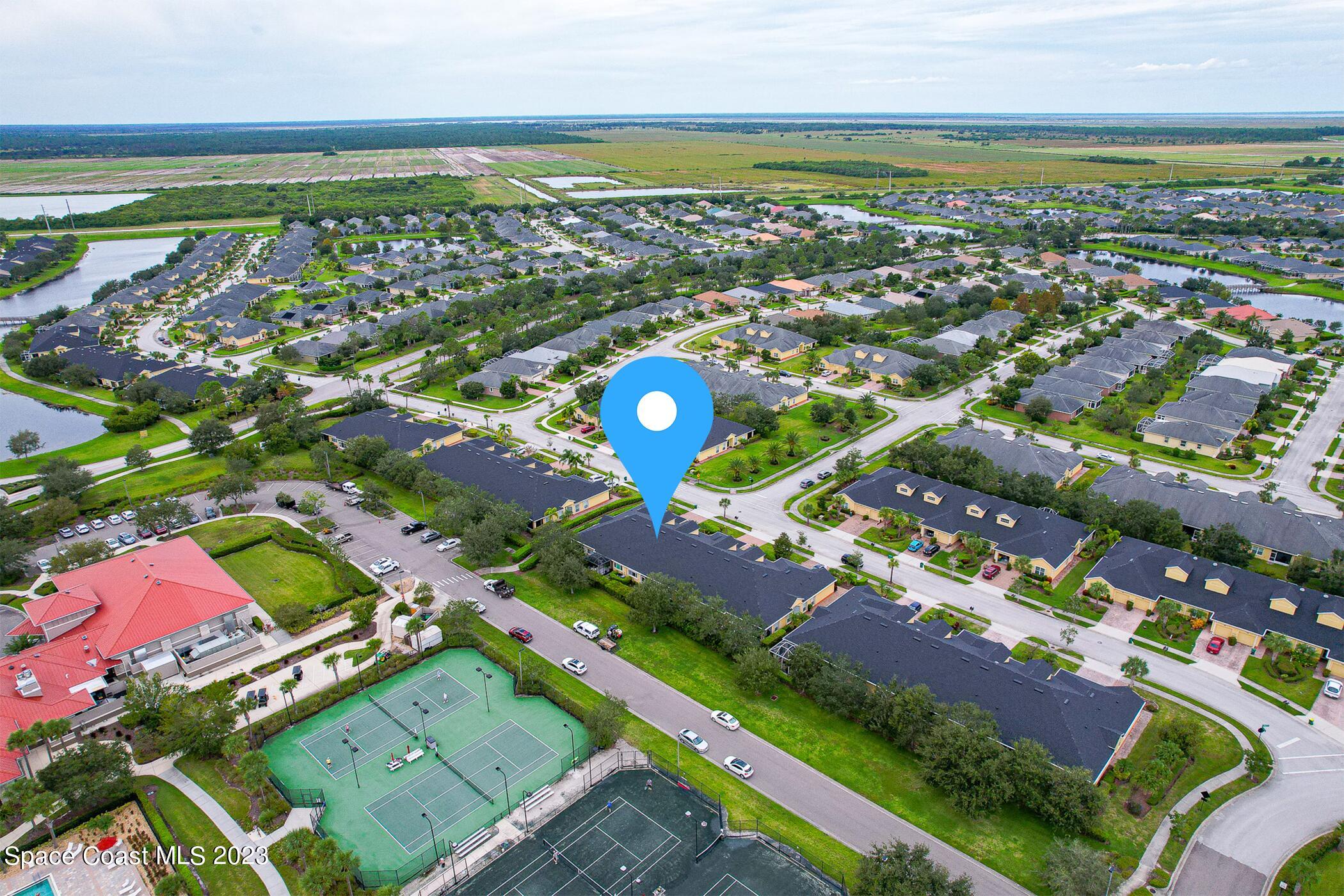 3071 Le Conte Street Melbourne, FL 32940 - Photo 41 of 41 an aerial view of a city