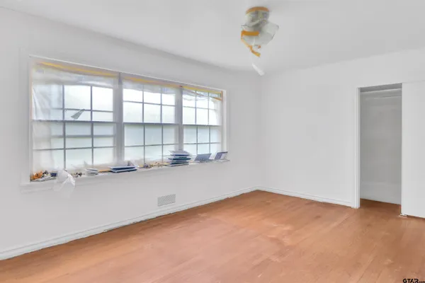 wooden floor in an empty room