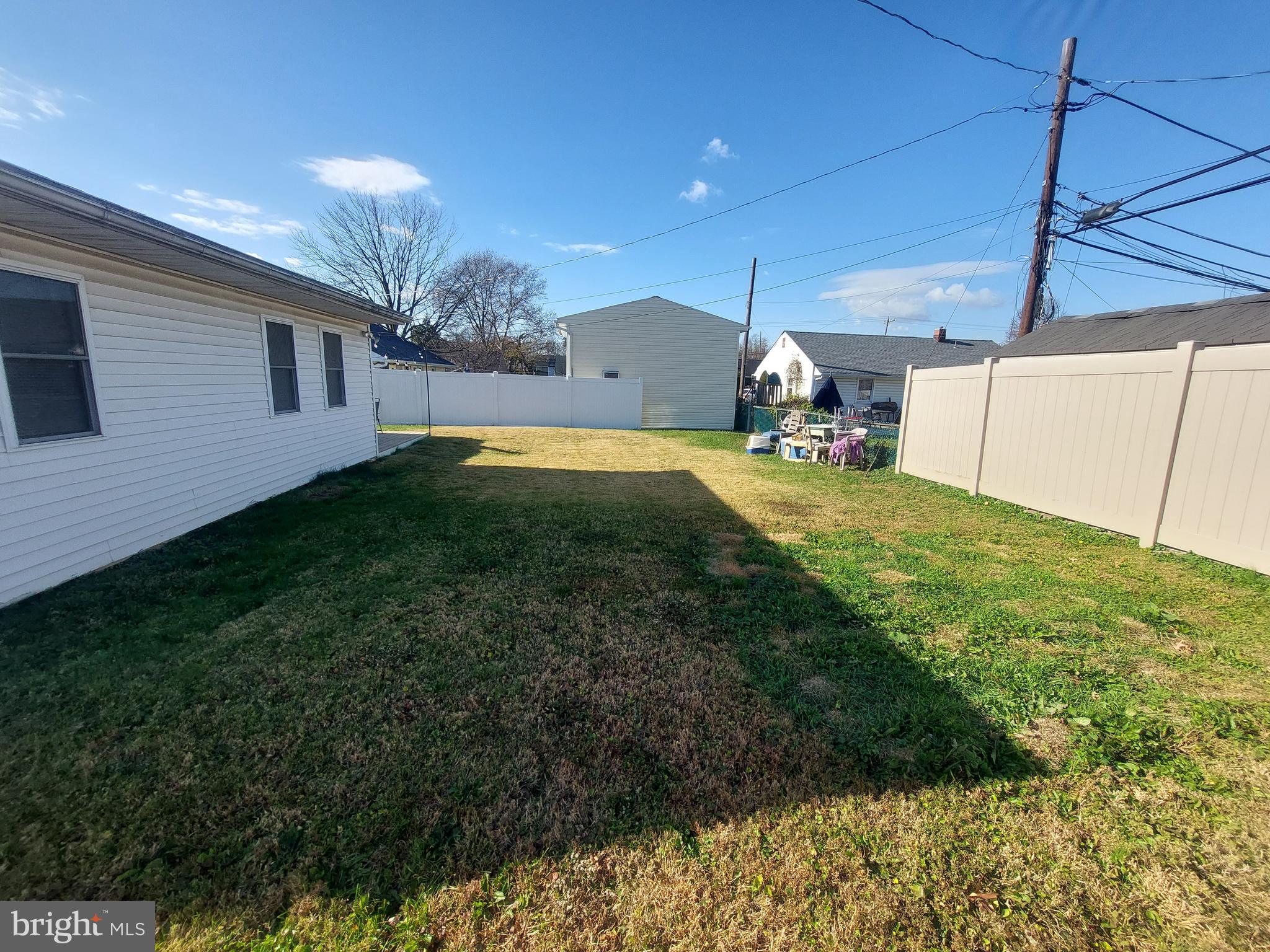 2716 Berwyn Road Bensalem, PA 19020 - Photo 6 of 25 rear yard