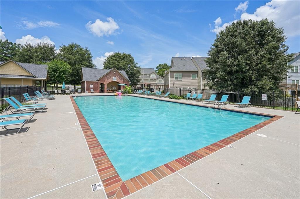 208 Trailside Way Hiram, GA 30141 - Photo 41 of 45 swimming pool view with a outdoor space