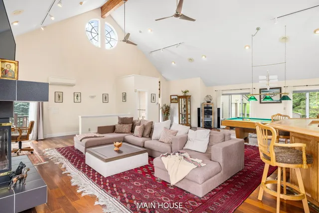 a view of an ocean from deck