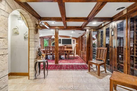 a view of a two chair in the balcony