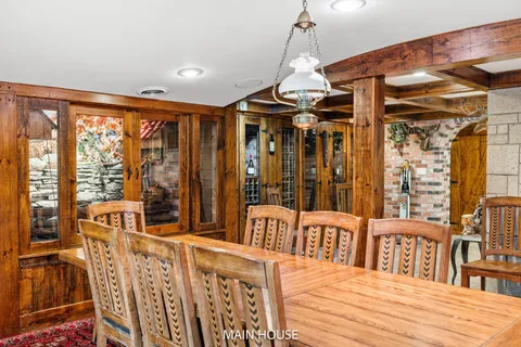 a front view of a building with garden