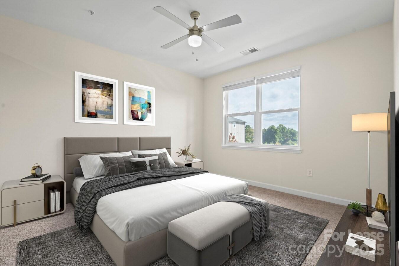 2778 2nd Street Northeast Hickory, NC 28601 - Photo 17 of 20 a bedroom with bed and a window