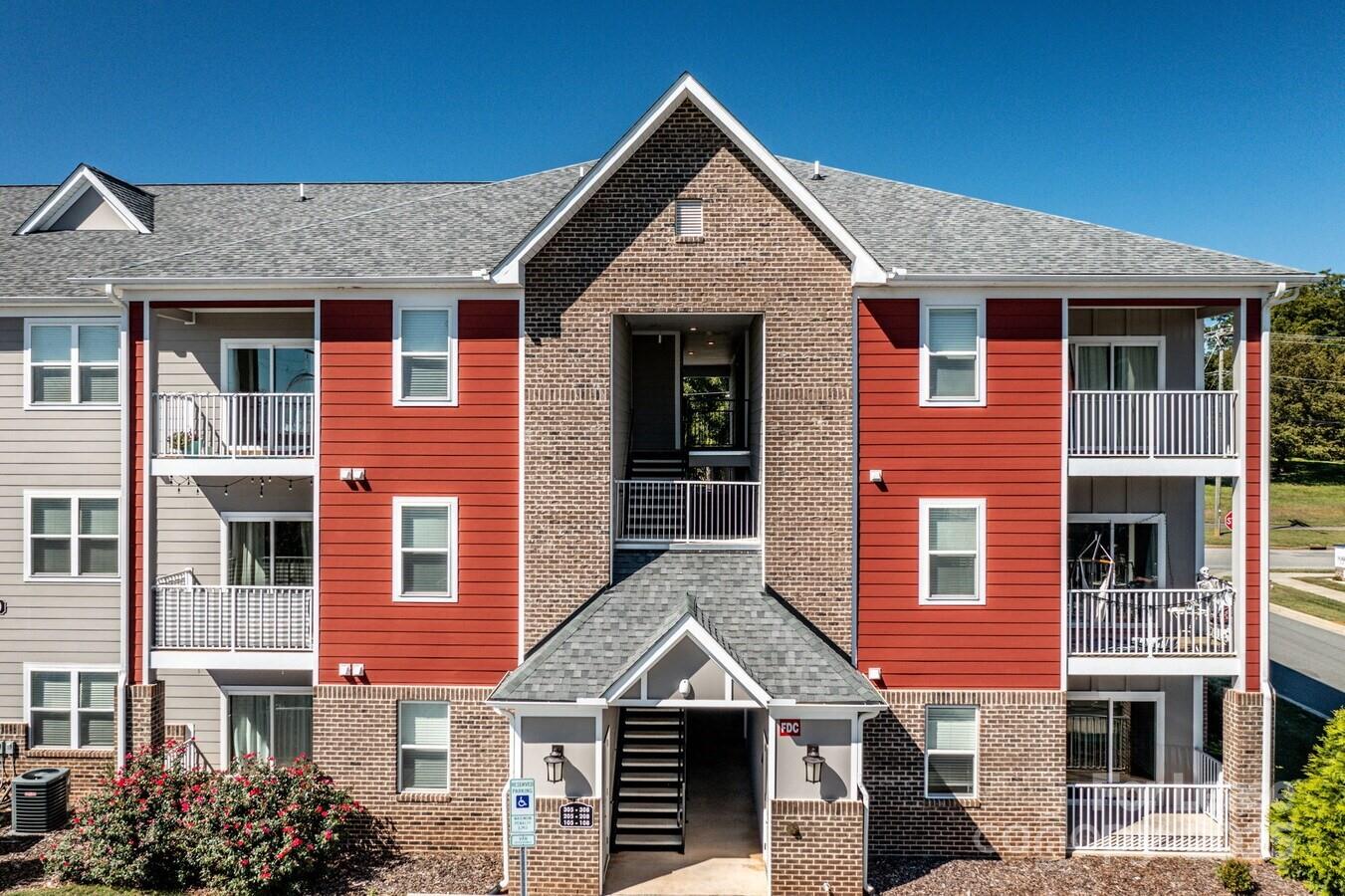 2778 2nd Street Northeast Hickory, NC 28601 - Photo 3 of 20 a front view of a house with glass windows and garage