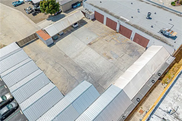 an outdoor space with patio