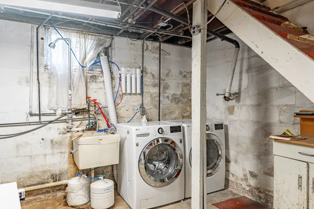 a view of lobby with couch