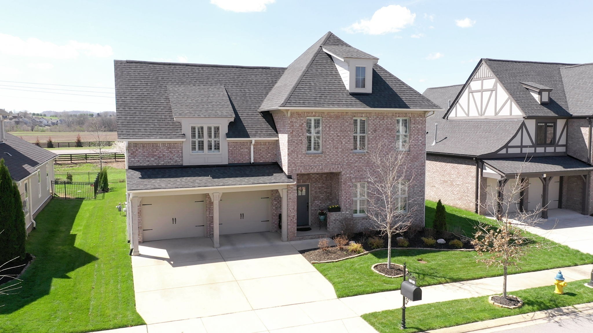 4049 Ryecroft Lane Franklin, TN 37064 - Photo 1 of 34 a aerial view of a house with a yard