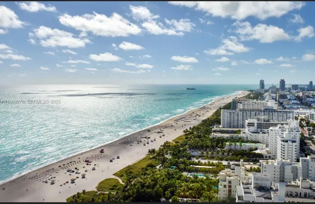 a view of building with ocean view