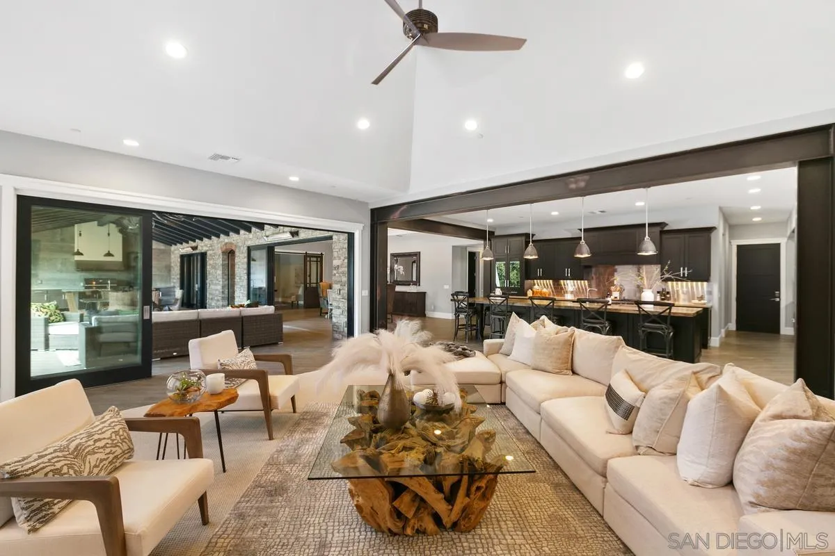 8330 Artesian Road San Diego, CA 92127 - Photo 12 of 26 a living room with furniture and a large window