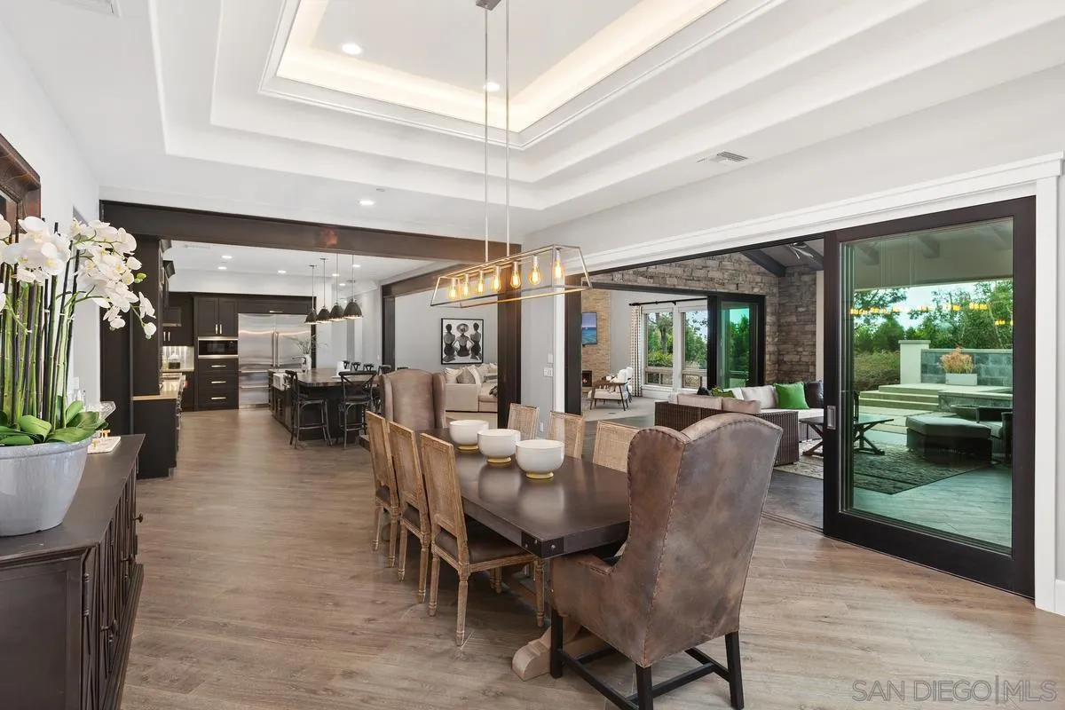 8330 Artesian Road San Diego, CA 92127 - Photo 8 of 26 a view of a dining room with furniture window and outside view
