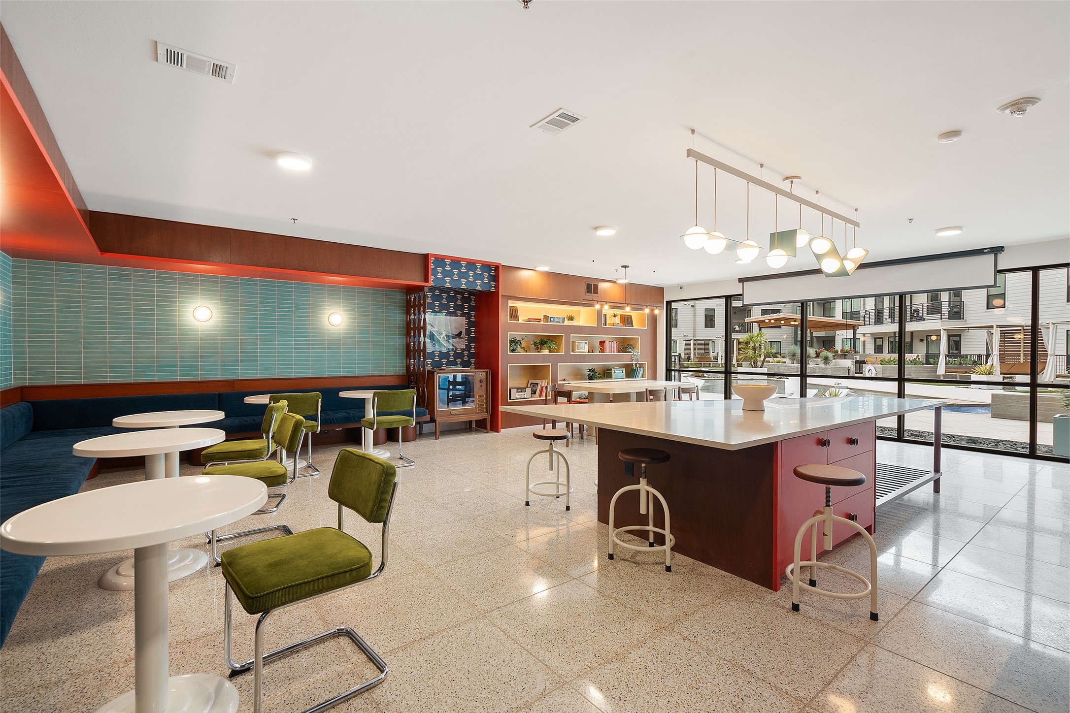 1701 Simond Avenue, Unit 305 Austin, TX 78723 - Photo 30 of 31 a room with lots of chairs and a table