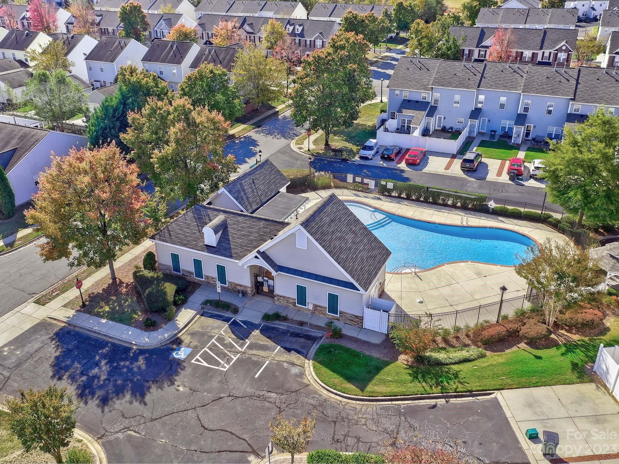 4849 Prosperity Ridge Road Charlotte, NC 28269 - Photo 38 of 40 an aerial view of a house