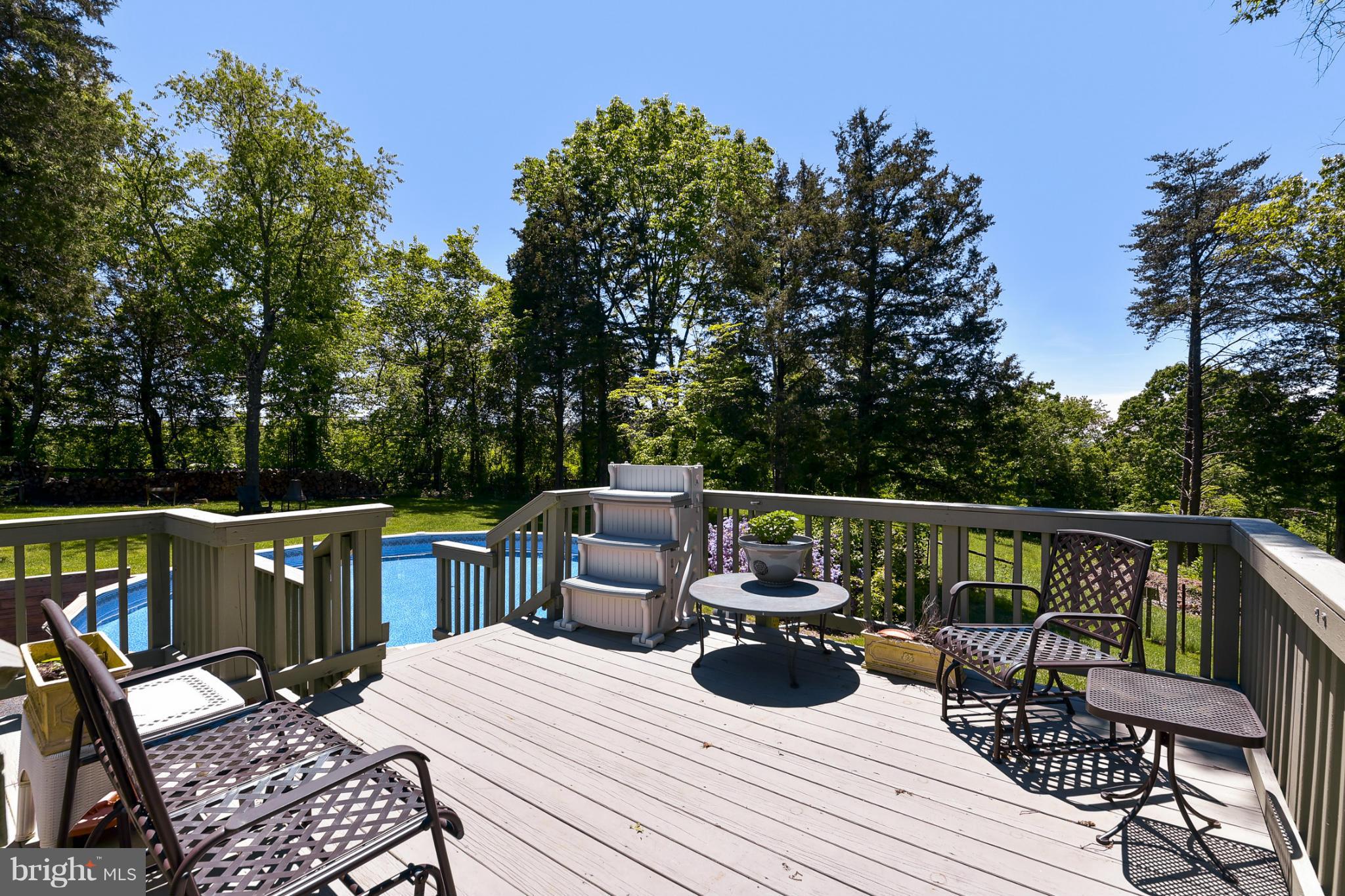 8033 Waterloo Farm Road Warrenton, VA 20186 - Photo 27 of 30 a view of roof deck with furniture
