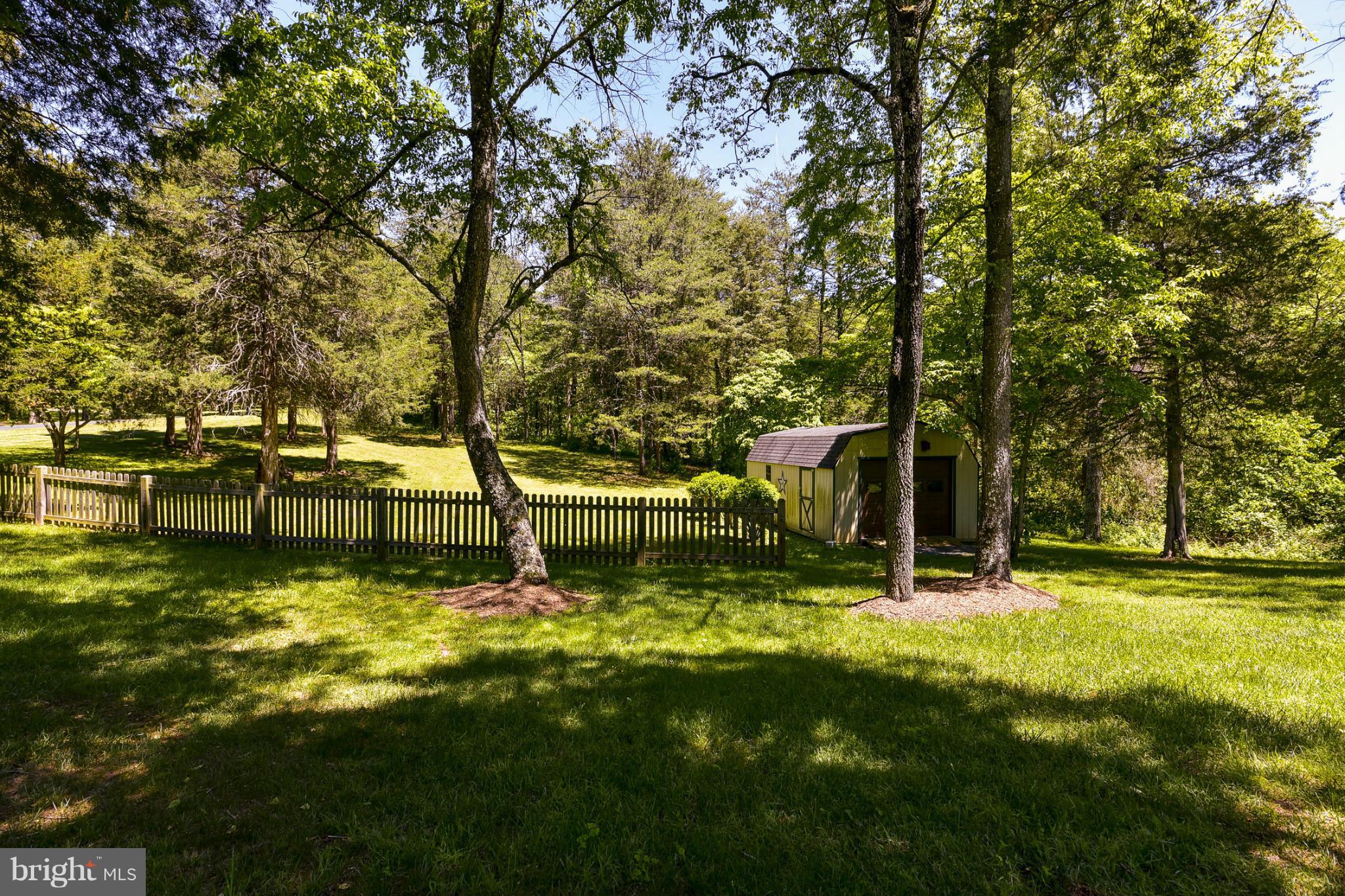 8033 Waterloo Farm Road Warrenton, VA 20186 - Photo 4 of 30 a view of swimming pool with lawn chairs and large trees