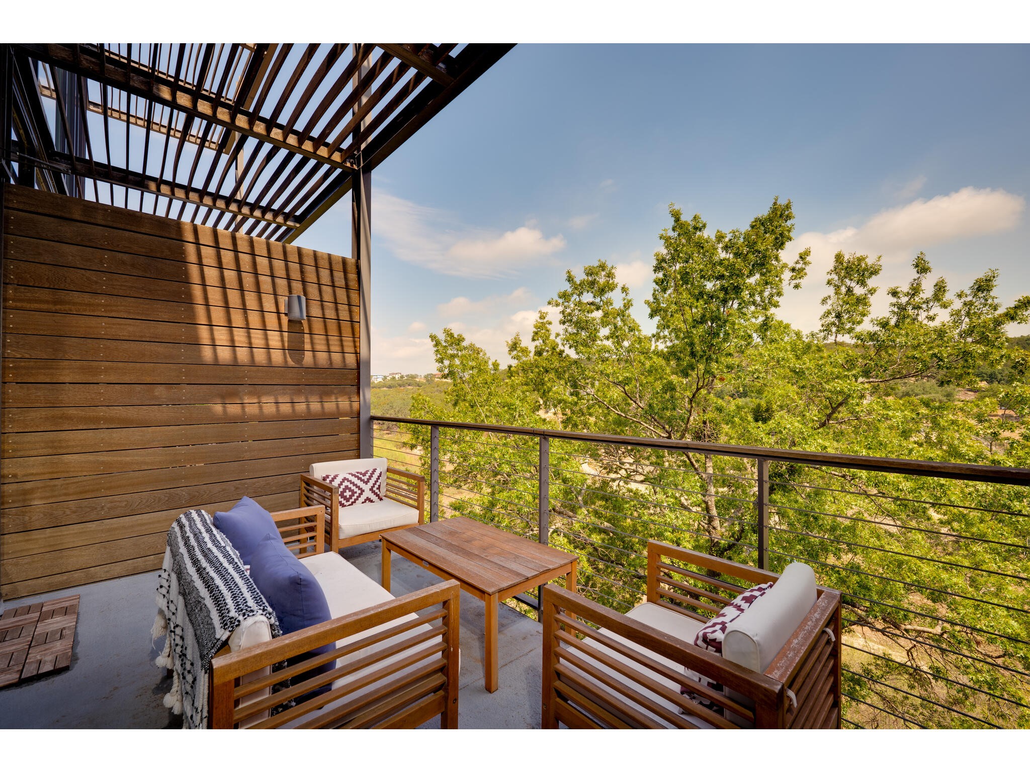 1101 Ivean Pearson Road, Unit A203 Lago Vista, TX 78645 - Photo 2 of 27 Imagine a morning cup of coffee
as the sun rises or a glass of
wine beneath the cotton candy
sky as the sun sets.