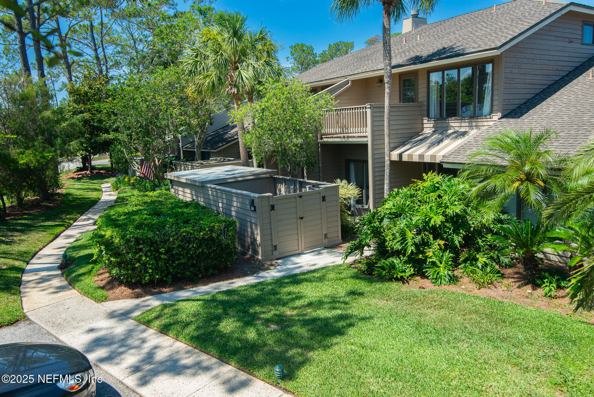 36 Fishermans Cove Road Ponte Vedra Beach, FL 32082 - Photo 24 of 51 a view of a back yard with green space