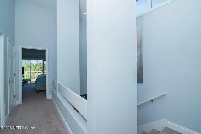 a view of a wooden fence