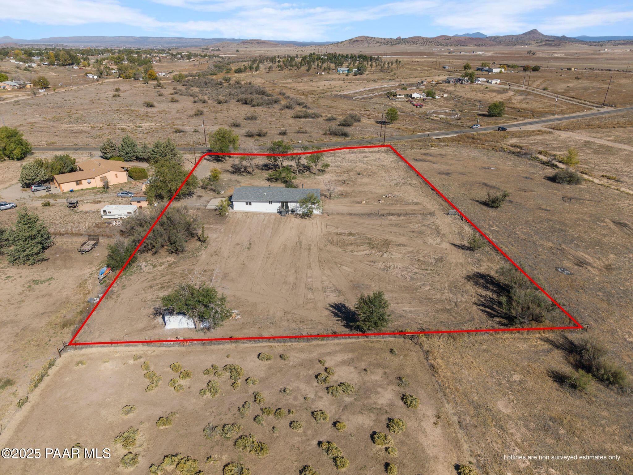 1885 East Perkinsville Road Chino Valley, AZ 86323 - Photo 5 of 54 Aerial View