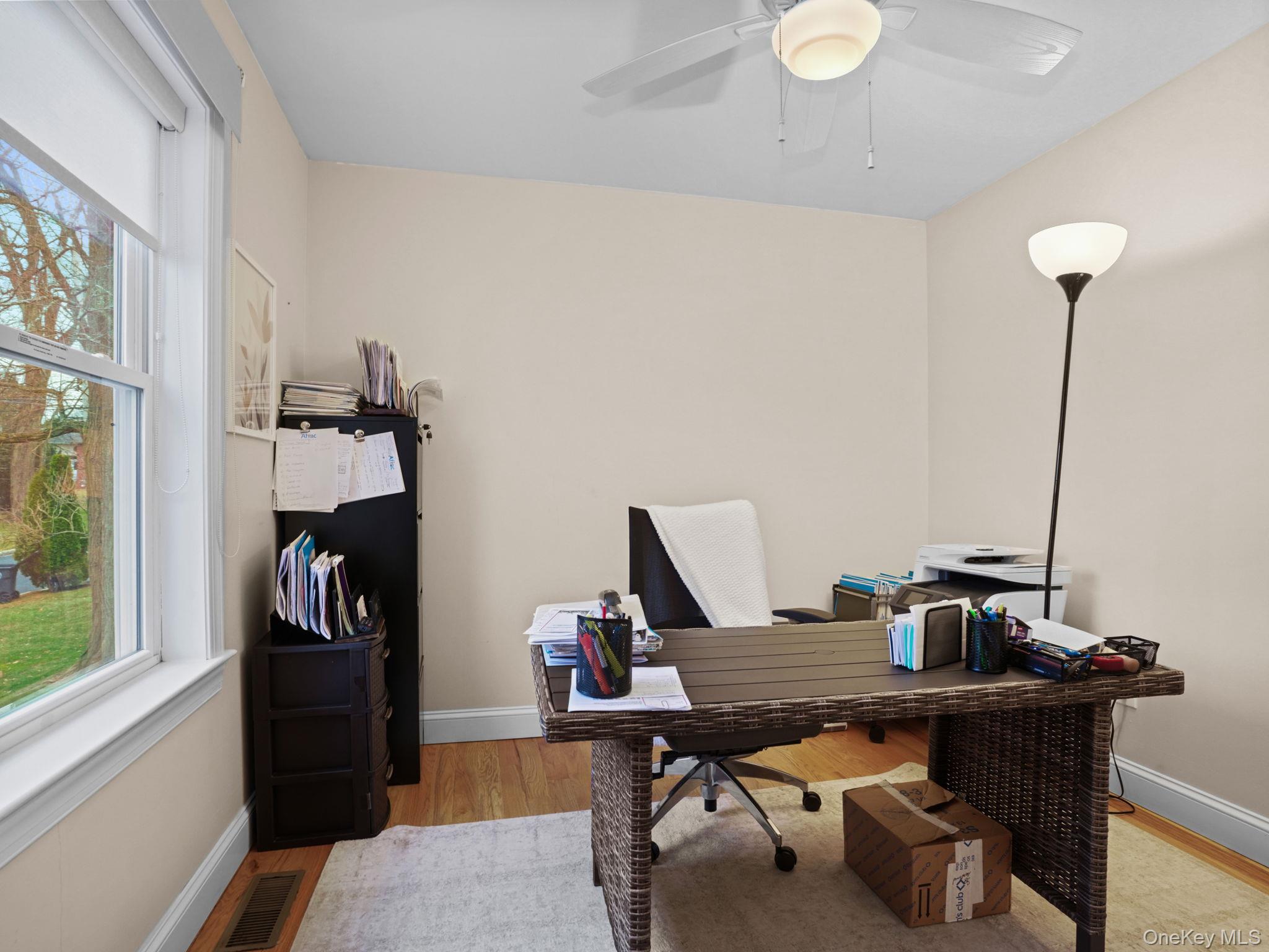 38 Kathwood Road White Plains, NY 10607 - Photo 23 of 44 Office area with light wood-style flooring and baseboards