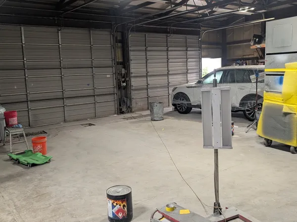 a view of storage and utility room