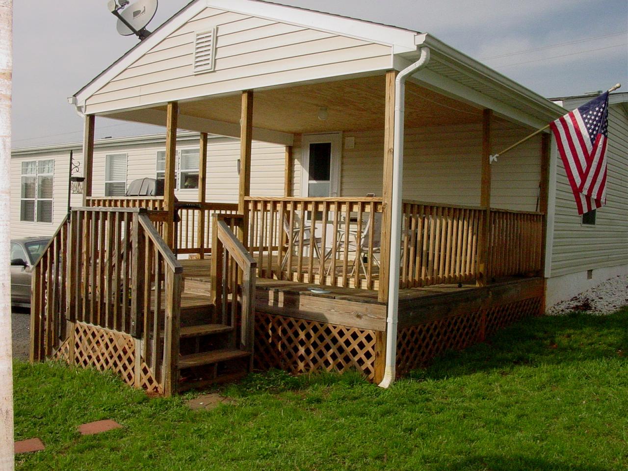 Covered deck