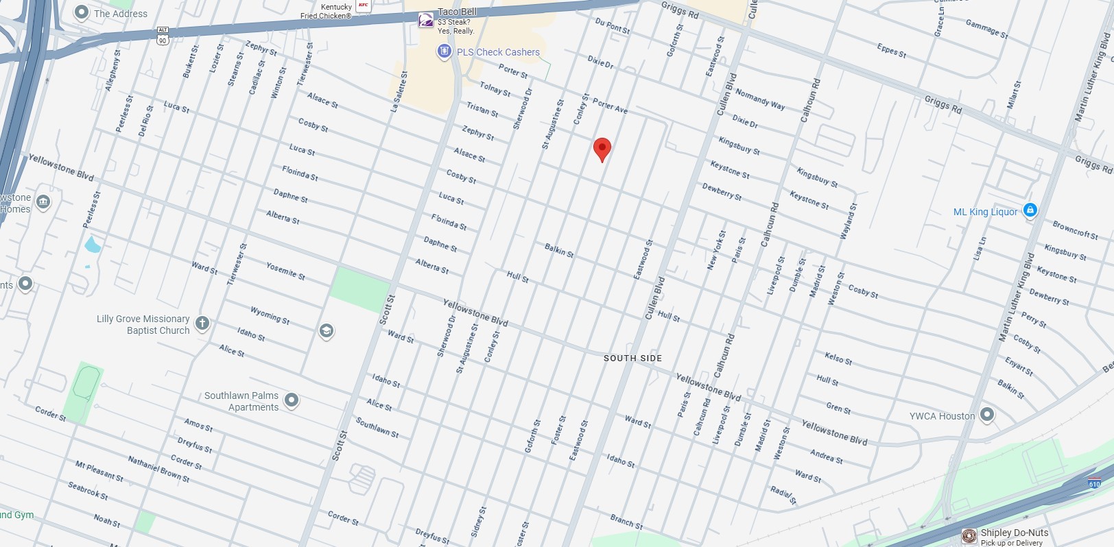 6208 Sidney Street Houston, TX 77021 - Photo 4 of 6 a close up of a white wall