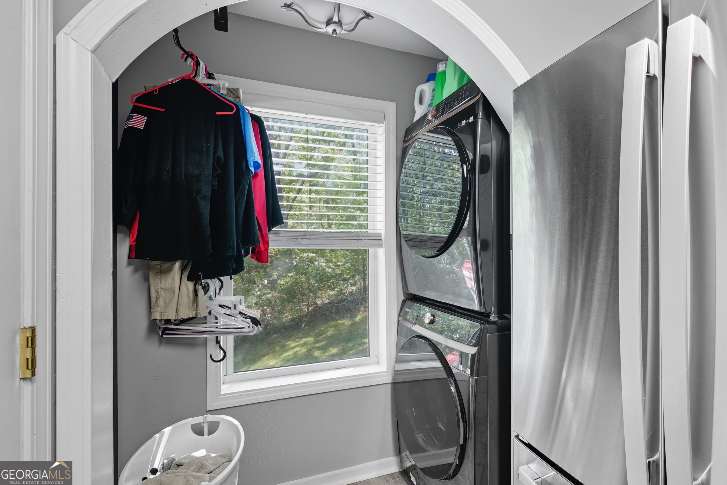 1947 Ivy Mountain Road Clarkesville, GA 30523 - Photo 14 of 48 a view of walk in closet with clothes and shoes