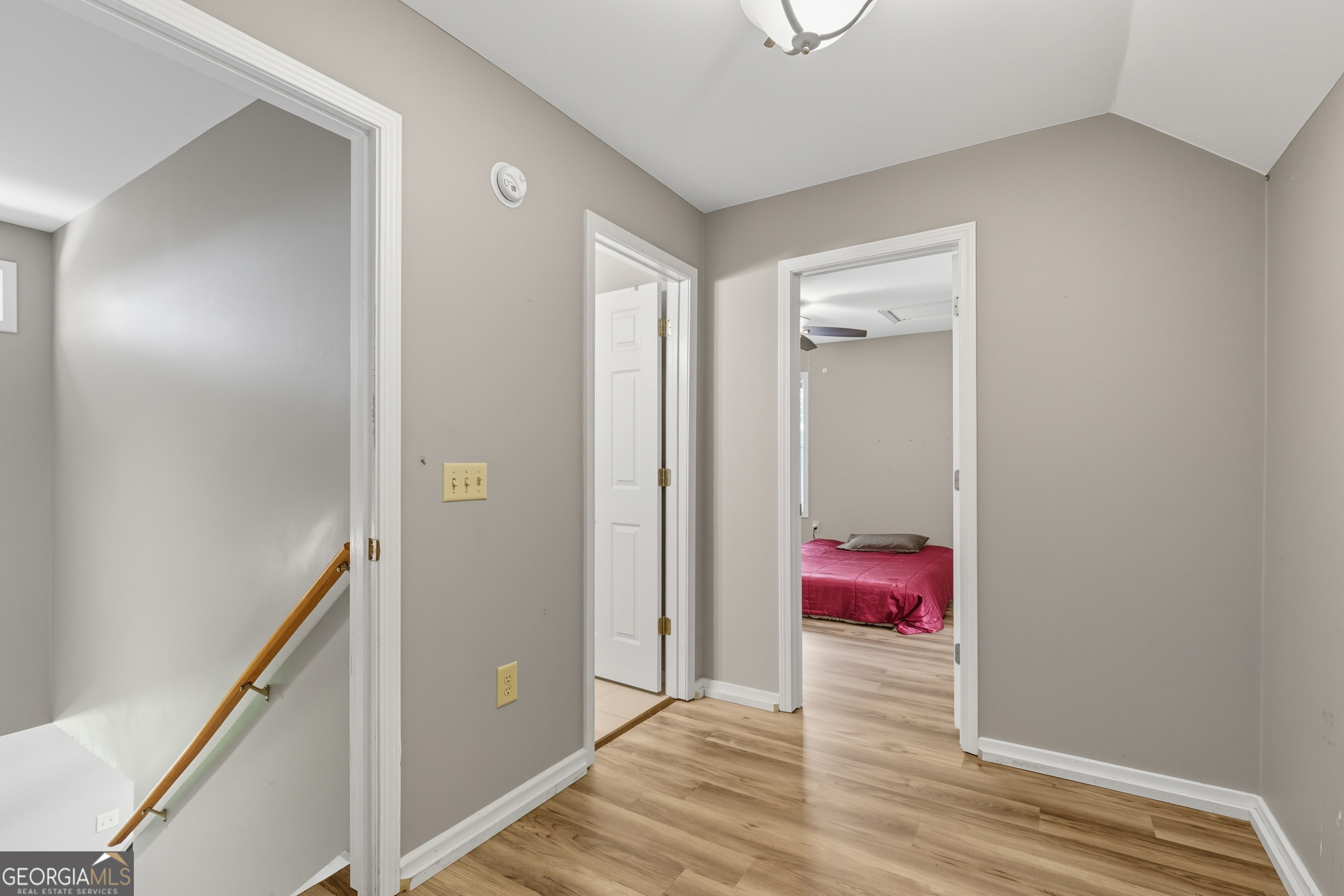 1947 Ivy Mountain Road Clarkesville, GA 30523 - Photo 22 of 48 a view of a room with wooden floor and closet