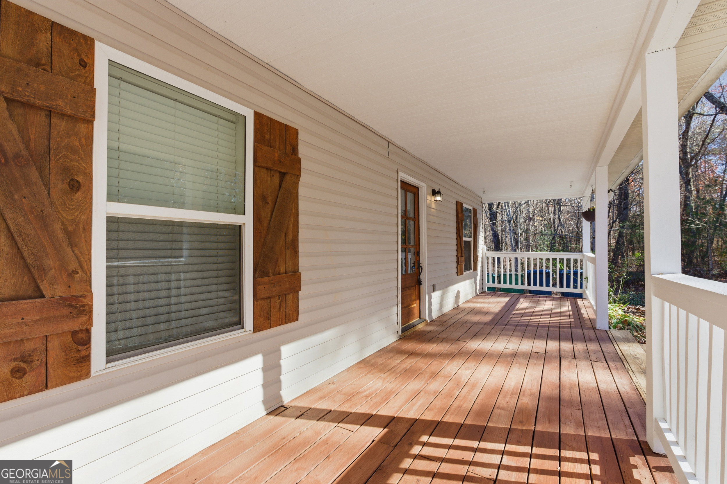 1947 Ivy Mountain Road Clarkesville, GA 30523 - Photo 4 of 48 a view of wooden balcony