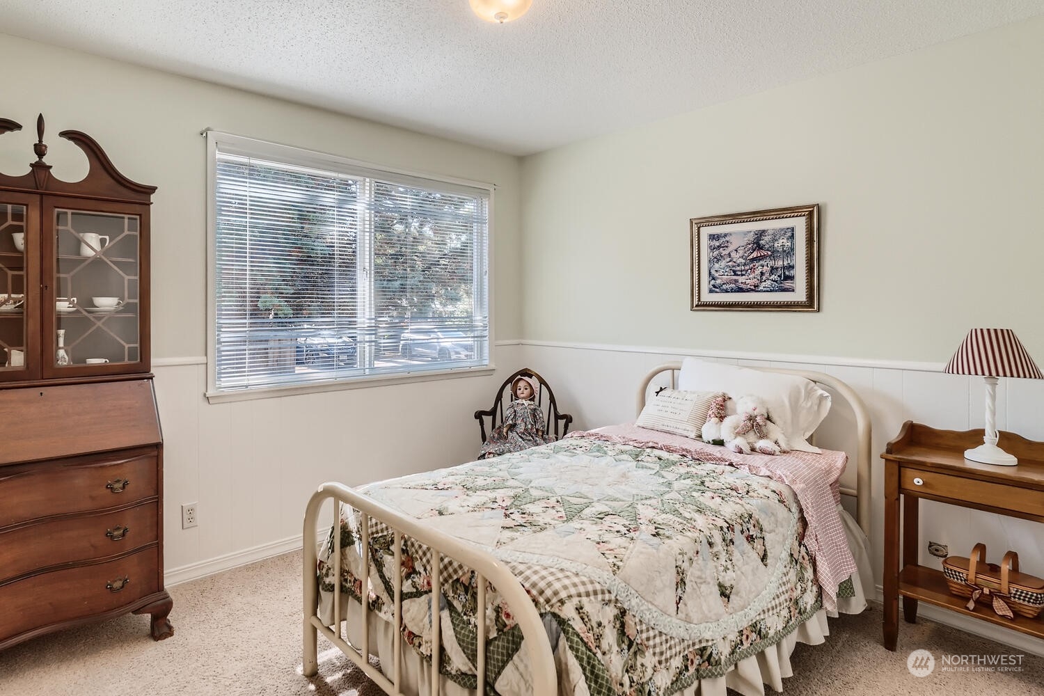 12823 Spanaway Loop Road South Tacoma, WA 98444 - Photo 21 of 38 a bedroom with a bed and a window