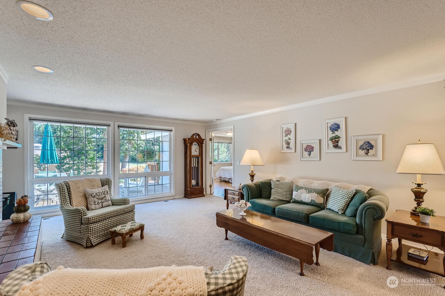 12823 Spanaway Loop Road South Tacoma, WA 98444 - Photo 6 of 38 a living room with furniture and a large window