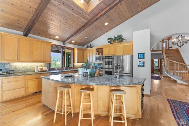 a view of front door with wooden floor