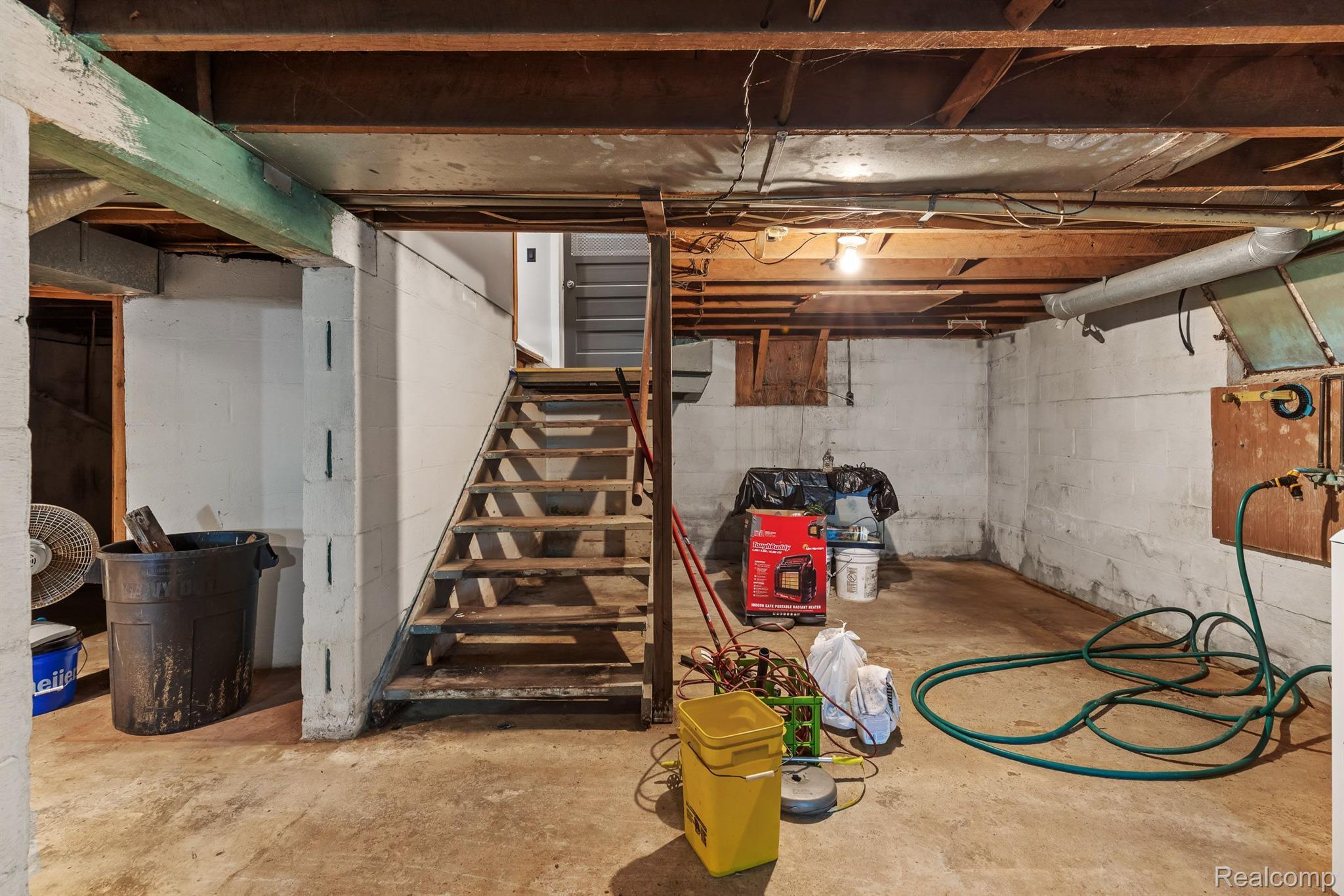 9356 South Lewis Road Vassar, MI 48768 - Photo 30 of 40 Unfinished Basement