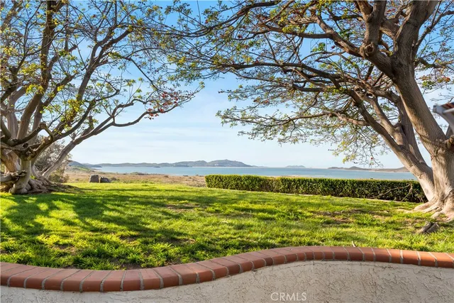 a view of an ocean and beach