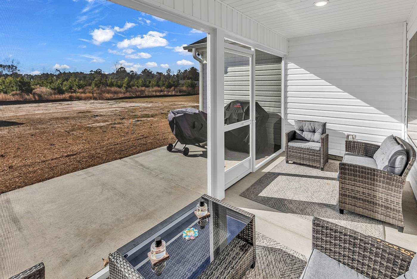 384 William Nobles Road Aynor, SC 29511 - Photo 30 of 38 View of patio / terrace featuring an outdoor living space and a grill