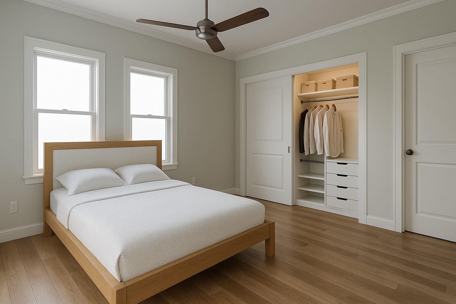 1905 Bissonnet Street Houston, TX 77005 - Photo 27 of 27 Rendering of the secondary bedroom.