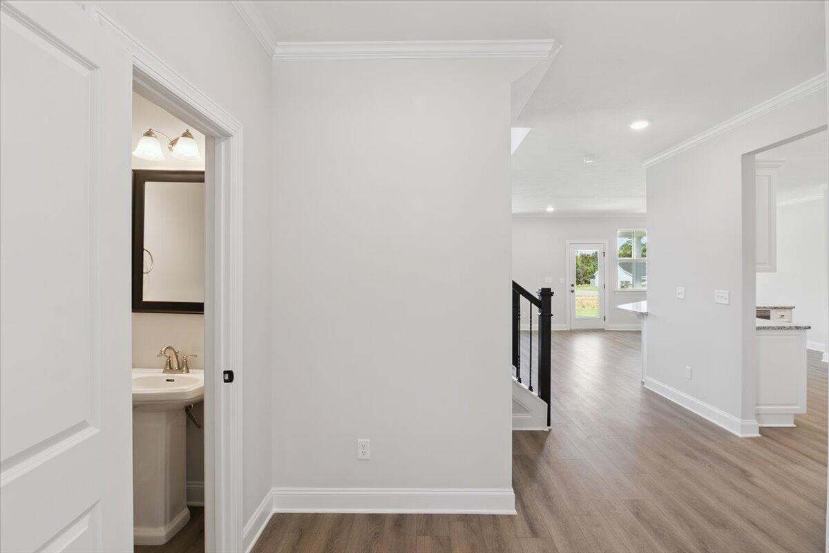28 Coslett Drive, Unit WD186 North Augusta, SC 29860 - Photo 6 of 36 06-Extended Foyer w_ Powder Room