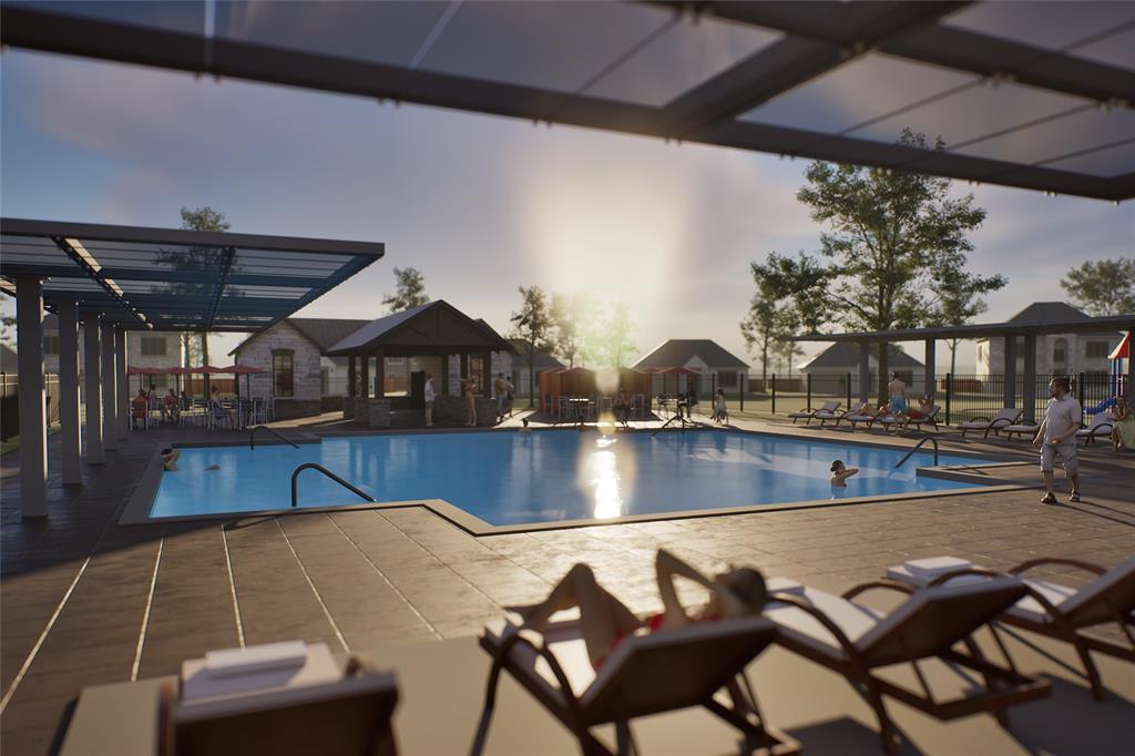 2624 Lewisville Road Pilot Point, TX 76258 - Photo 6 of 16 a view of swimming pool with seating area and furniture