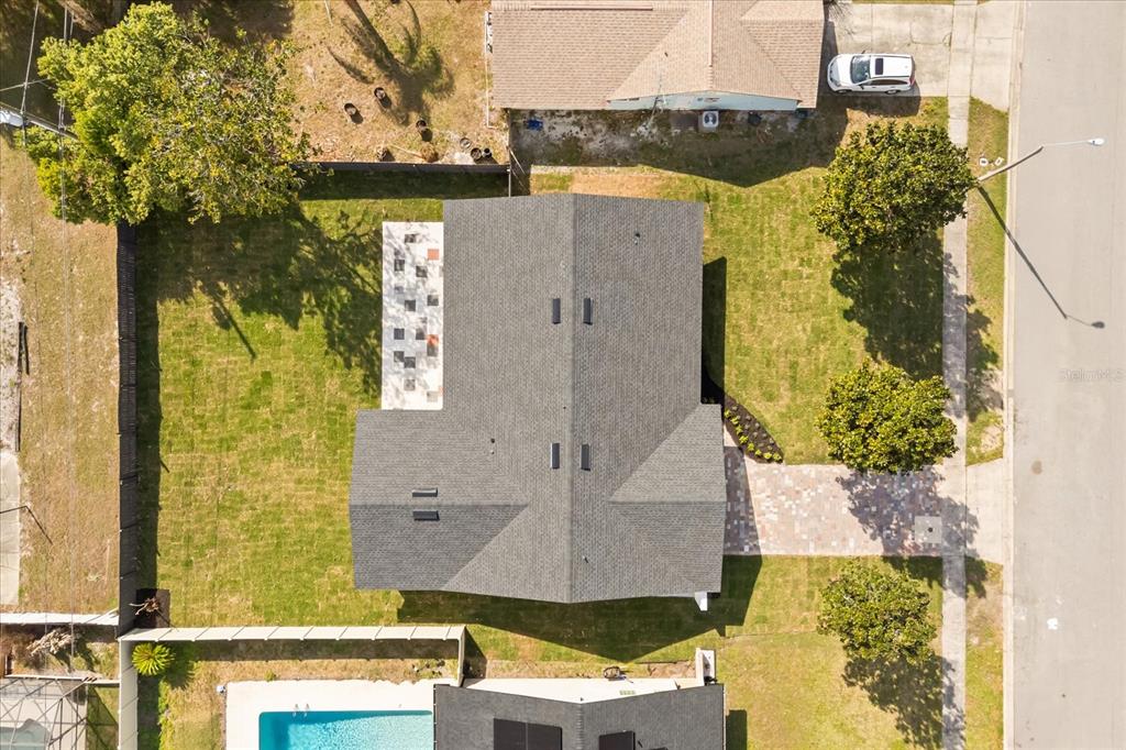 206 Graham Road Fern Park, FL 32730 - Photo 34 of 34 aerial view of a house with a yard