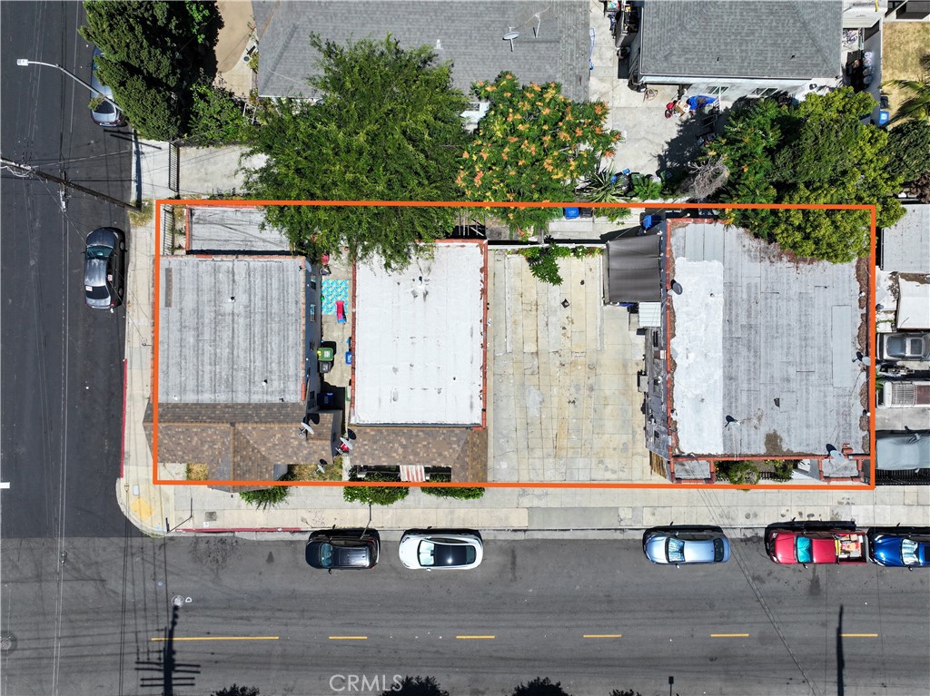 2705 Trinity Street Los Angeles, CA 90011 - Photo 5 of 7 an aerial view of residential house with outdoor space