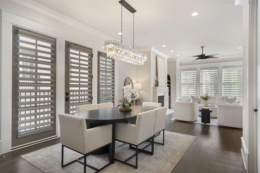 3715 Peachtree Road Northeast, Unit 12 Atlanta, GA 30319 - Photo 16 of 62 a dining room with furniture and window