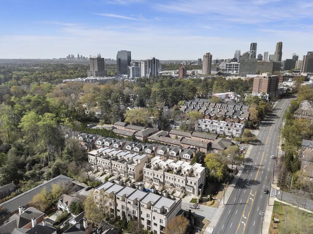 3715 Peachtree Road Northeast, Unit 12 Atlanta, GA 30319 - Photo 61 of 62 a view of a city