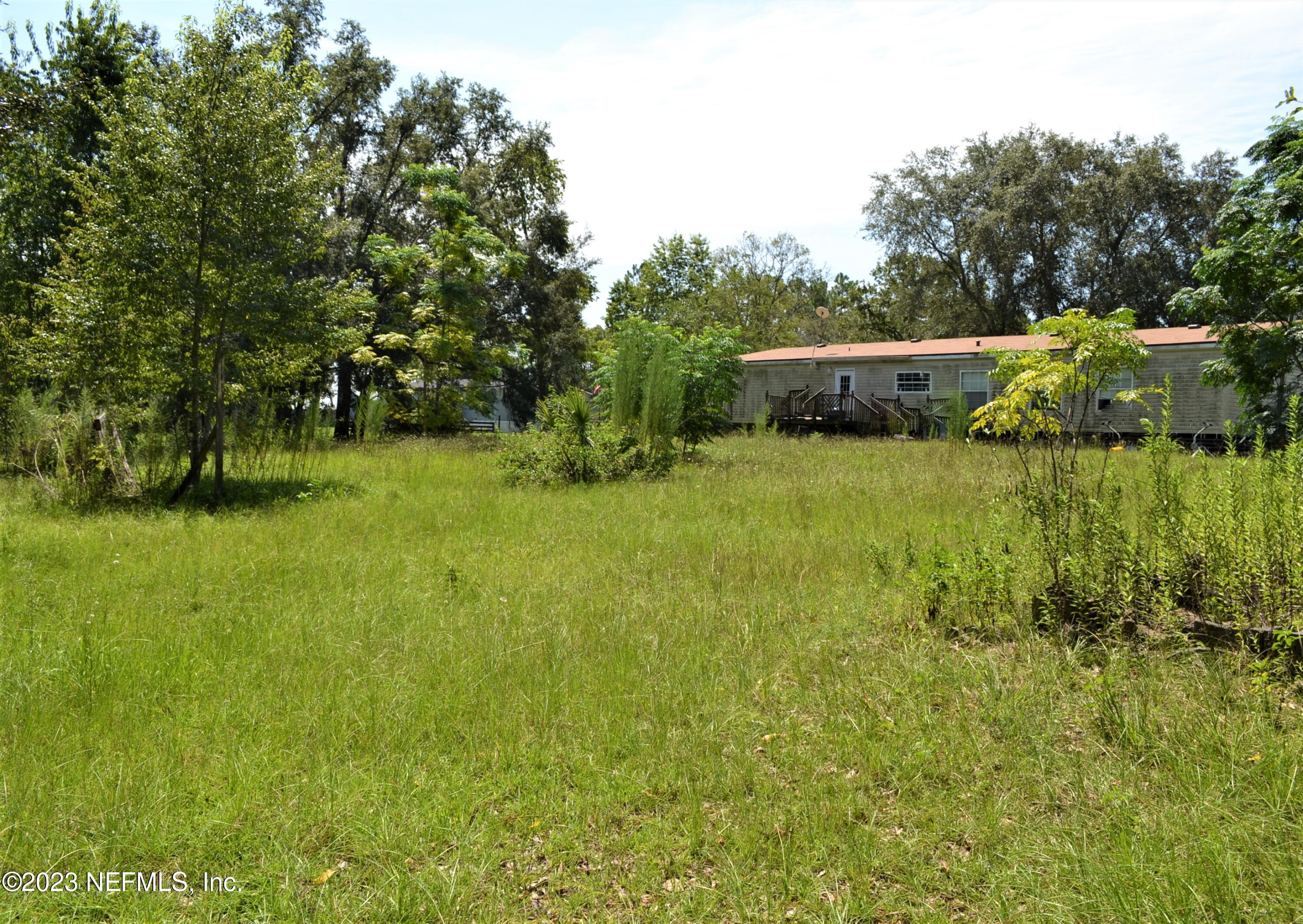 4520 Racoon Run Middleburg, FL 32068 - Photo 23 of 26 a backyard of a house with plants and large trees