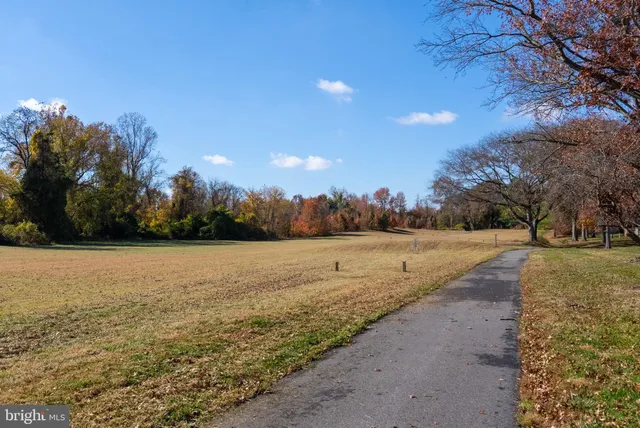 a view of an outdoor space and a yard