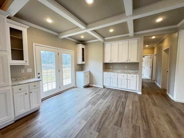 122 Underwood Road, Unit 3 Sweetwater, TN 37874 - Photo 12 of 52 a view of a kitchen with wooden floors and cabinets